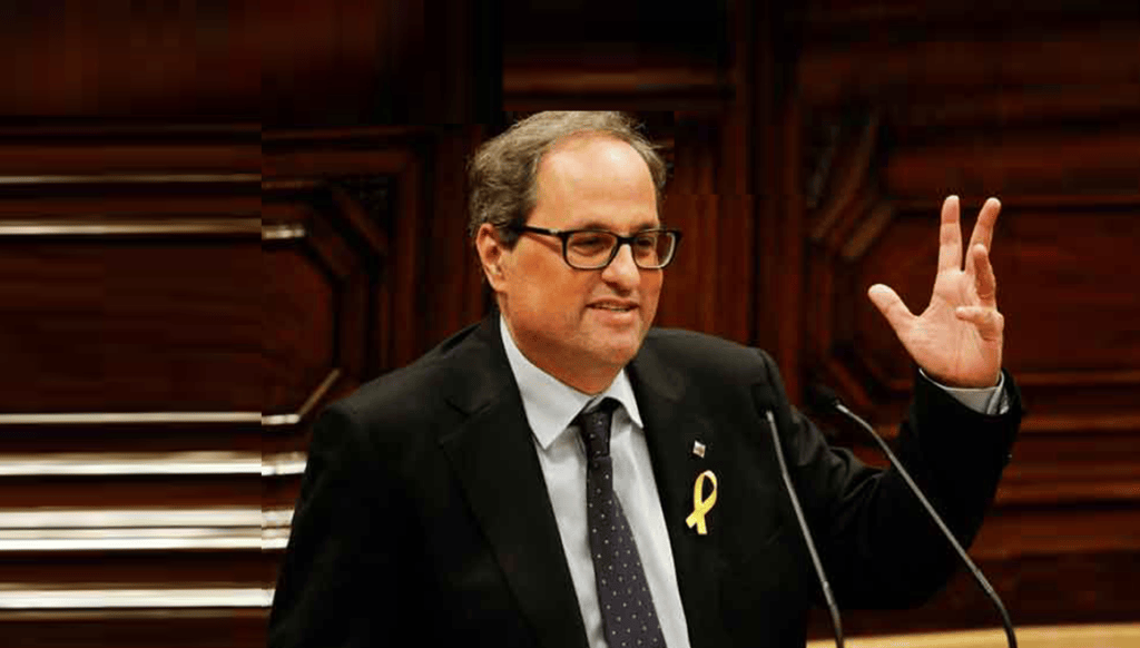 Investido presidente de Cataluña independentista Quim Torra&nbsp;(+Video)