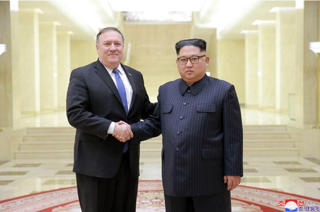 Pyongyang da pormenores de encuentro entre Kim Jong Un y Mike&nbsp;Pompeo