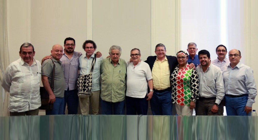 PEPE MUJICA SE REUNIÓ EN CARTAGENA CON EL PARTIDO FARC PARA ABORDAR LA CRISIS DEL ACUERDO DE&nbsp;PAZ