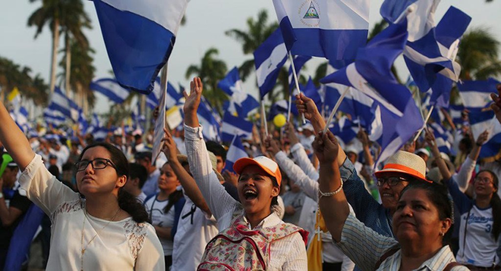 Nicaragua se movilizó en defensa de la&nbsp;paz
