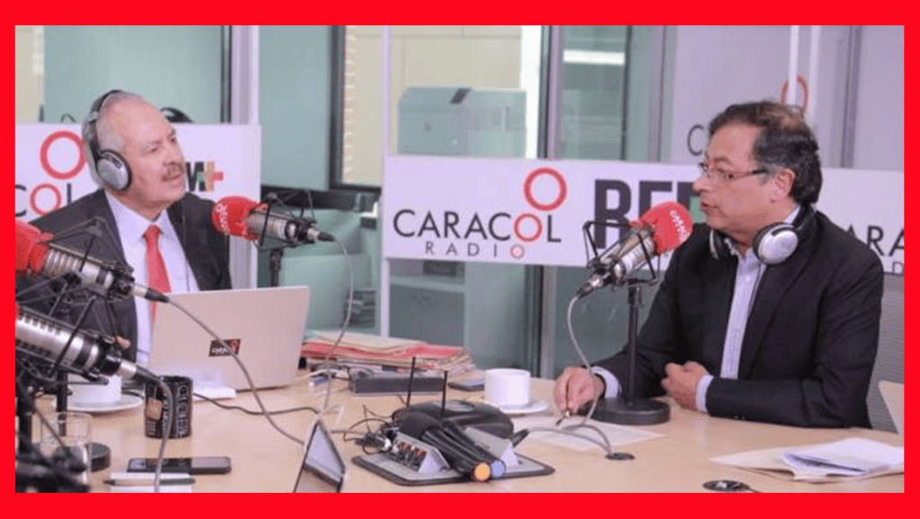 PETRO LES DIO SOPA Y SECO A LOS VENENOSOS PERIODISTAS DE&nbsp;CARACOL