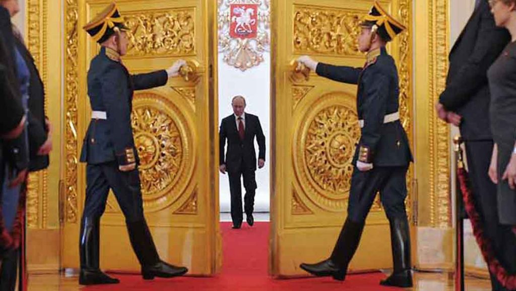 Putin asiste a su cuarto juramento como presidente&nbsp;ruso