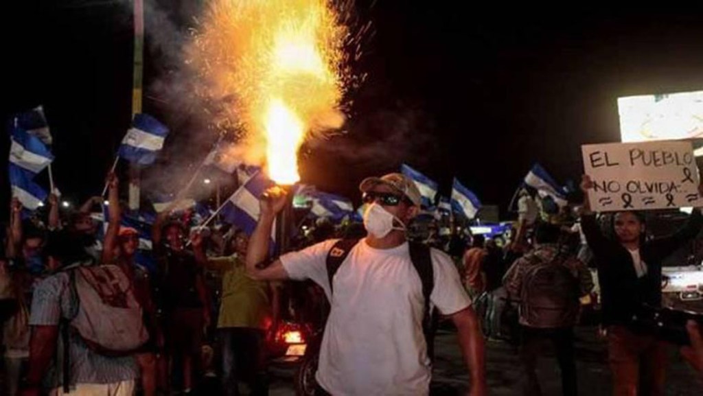 Grupos vandálicos de ultraderecha generan actos violentos en dos municipios de&nbsp;Nicaragua