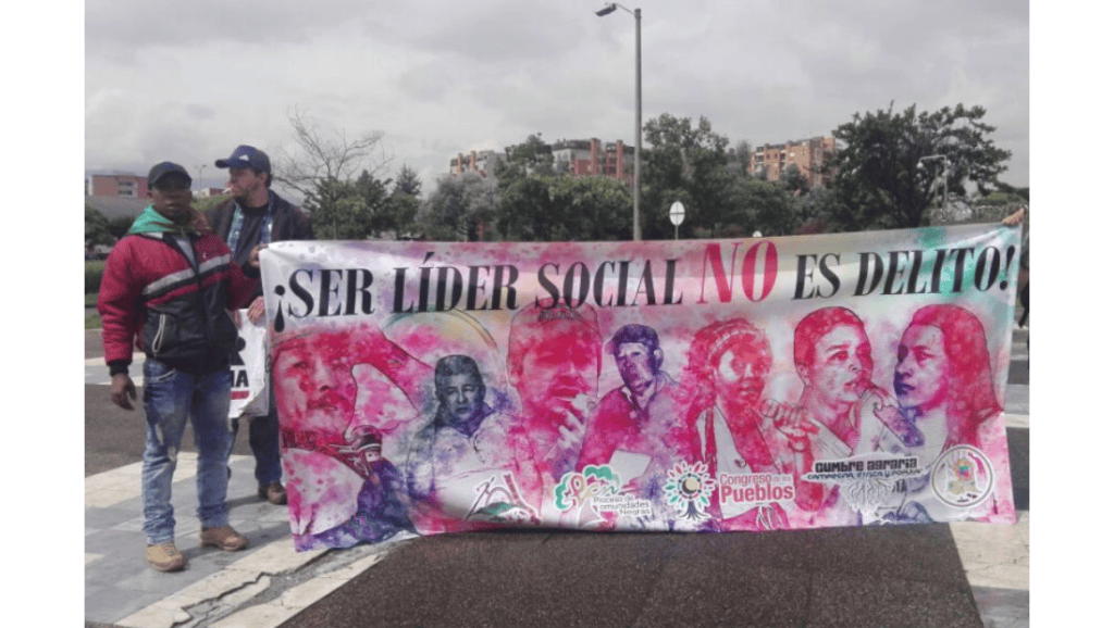 Convocan jornada nacional y mundial contra masacre de líderes sociales&nbsp;colombianos