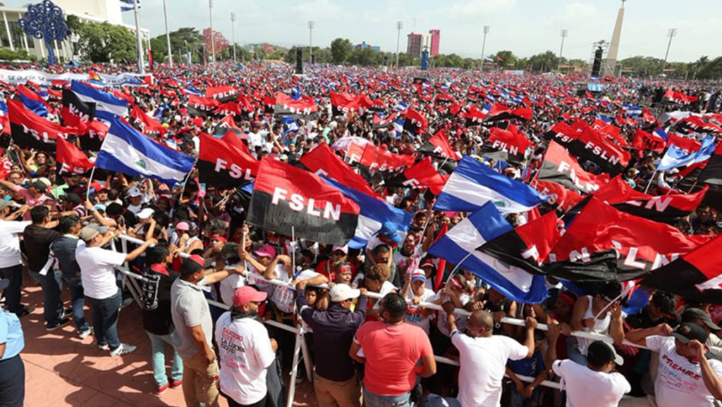 Masiva manifestación en Nicaragua conmemora el 39 aniversario del triunfo de la Revolución Popular&nbsp;Sandinista