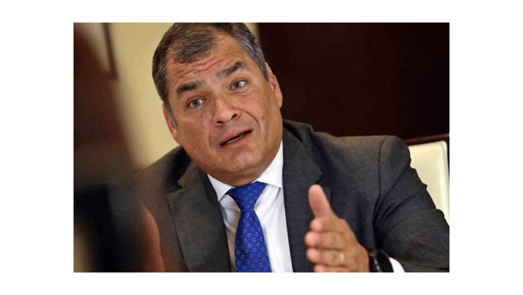 Denuncia Correa complot y expresa confianza en no ser&nbsp;extraditado