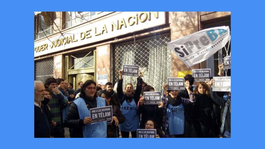 Victoria de los trabajadores de&nbsp;Télam