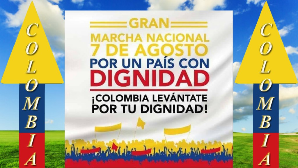 Intensos preparativos de la grandes movilizaciones populares del 7 de agosto en&nbsp;Colombia