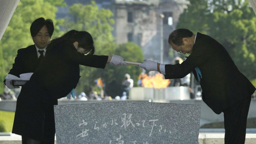 Japón pide un mundo sin armas nucleares en ceremonia por&nbsp;Hiroshima