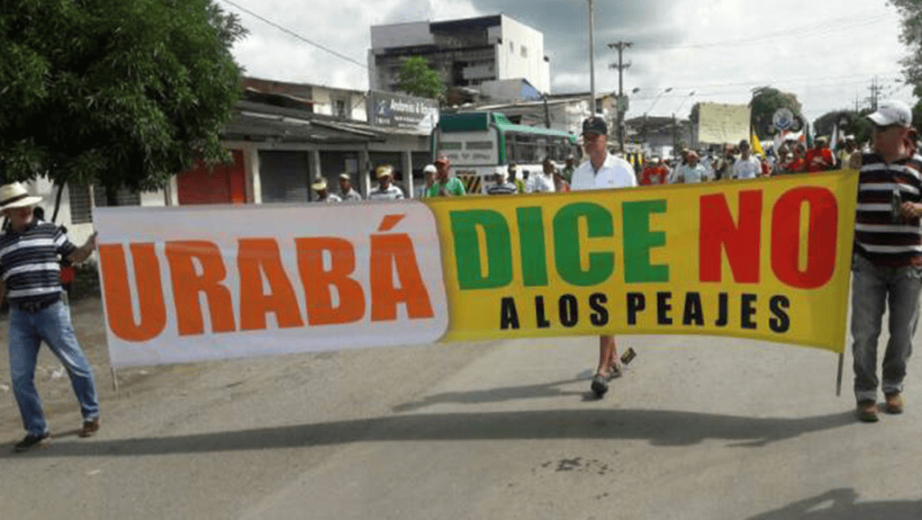 Adiós definitivo a los peajes dentro del territorio de&nbsp;Urabá