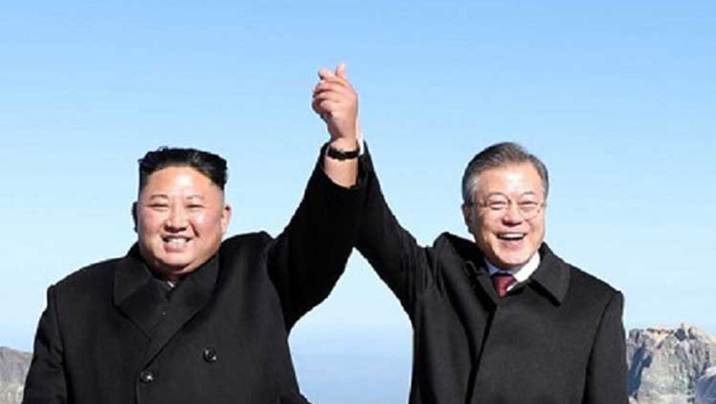 Finalizó Cumbre de Pyongyang con despedida junto al Monte&nbsp;Paektu