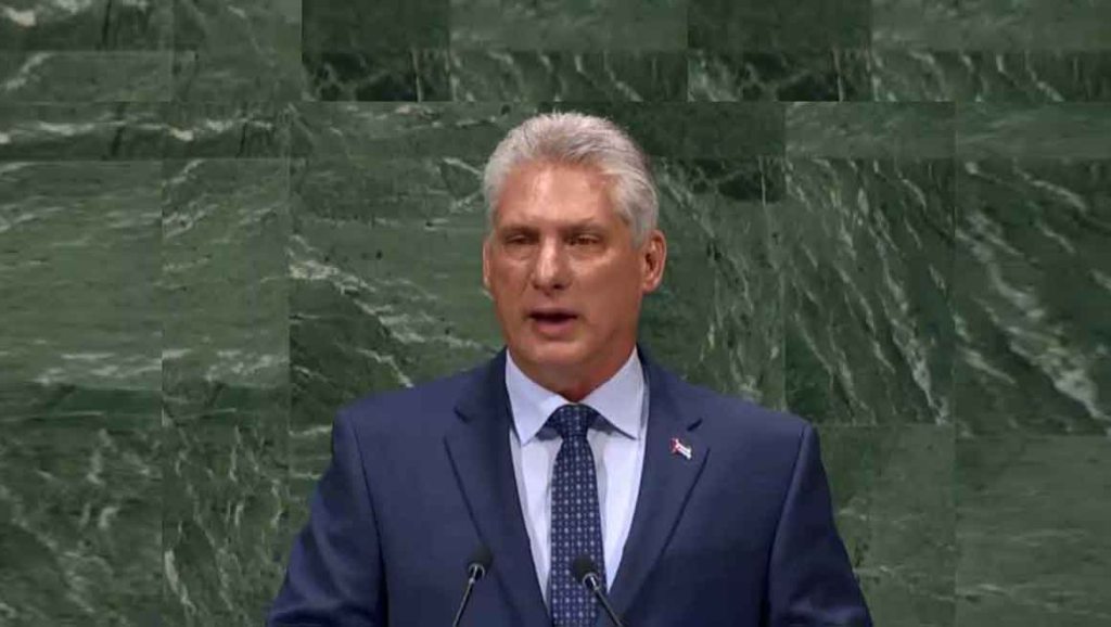Presidente cubano desarrolla amplia agenda dentro y fuera de&nbsp;ONU