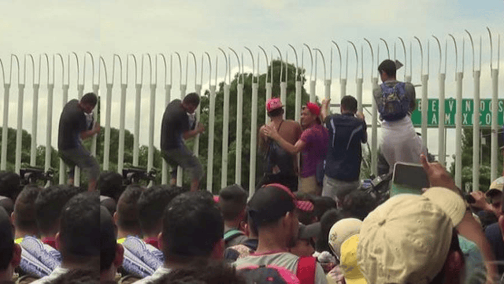 Migrantes siguen estoicos en frontera sur de&nbsp;México