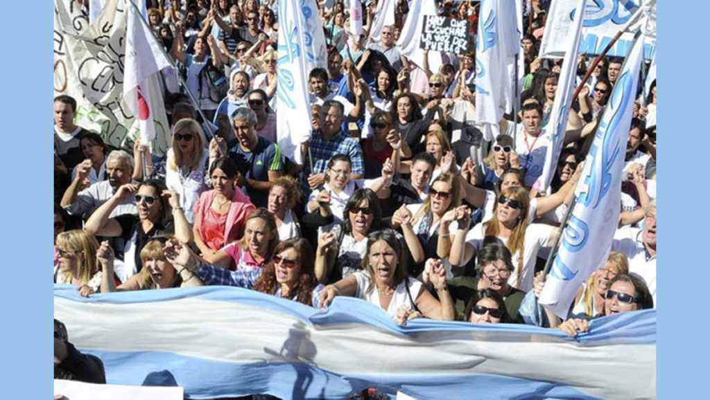 Docentes de provincia argentina en paro, se agrava la&nbsp;situación