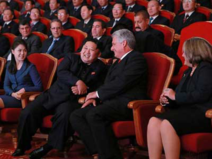 Diaz-Canel-y-Kim-Jong-un