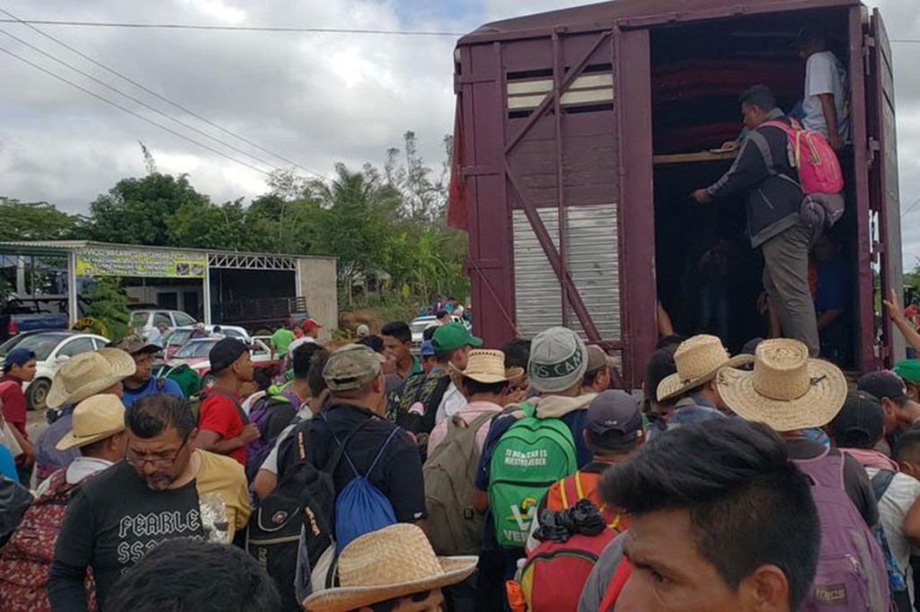 Más de tres mil 230 caravanistas pidieron refugio en&nbsp;México