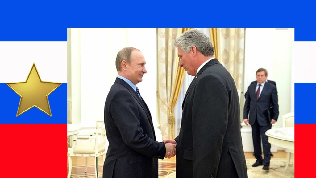 Presidentes de Cuba y Rusia dialogan sobre refuerzo de&nbsp;relaciones