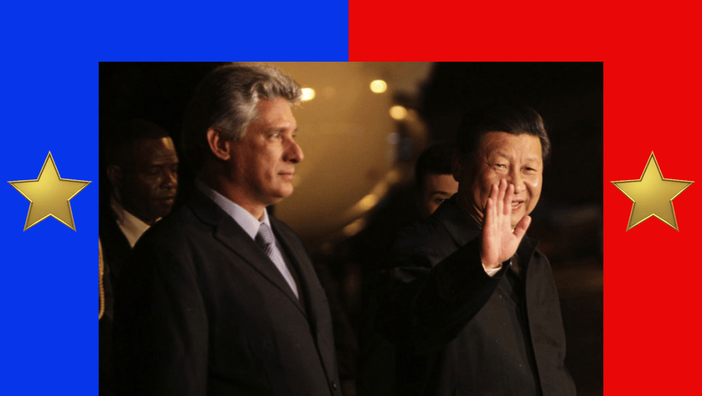 Díaz-Canel en primera visita a China como presidente de&nbsp;Cuba