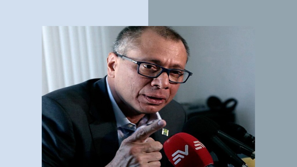 ECUADOR | Salud del vicepresidente Jorge Glas se agrava tras 18 días de huelga de&nbsp;hambre