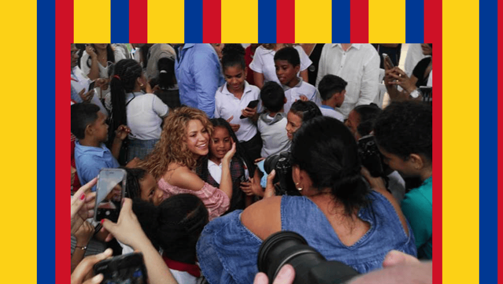 Shakira llama a priorizar la educación en&nbsp;Colombia