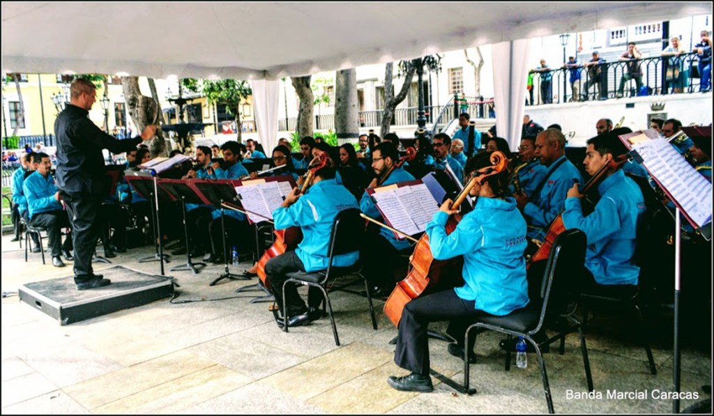 “Suena en la Plaza” con la Banda Marcial&nbsp;Caracas