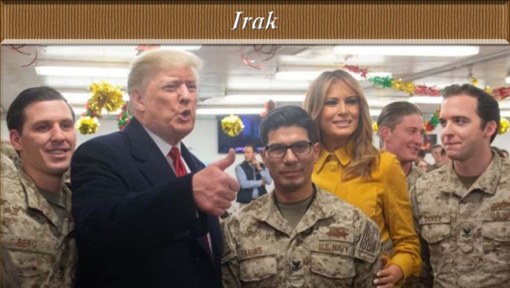 Visita de Trump aviva rechazo estadounidense en&nbsp;Iraq