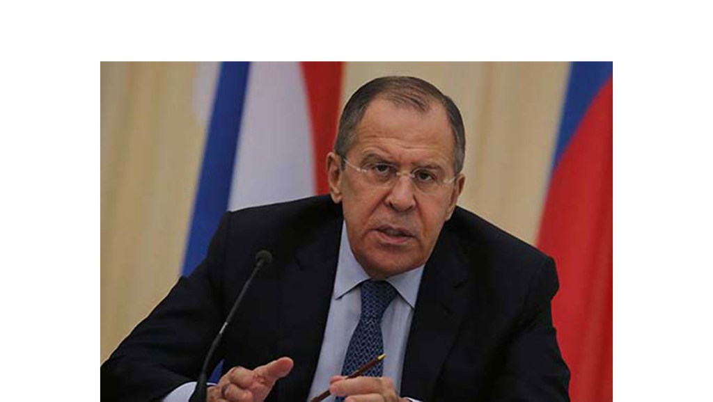 Denuncia Lavrov provocación ucraniana en Crimea para fin de&nbsp;año