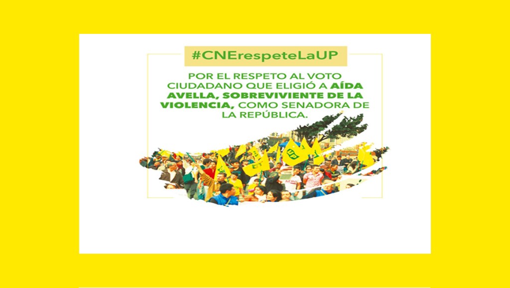En Colombia exigen al CNE respetar la personería jurídica de la&nbsp;UP