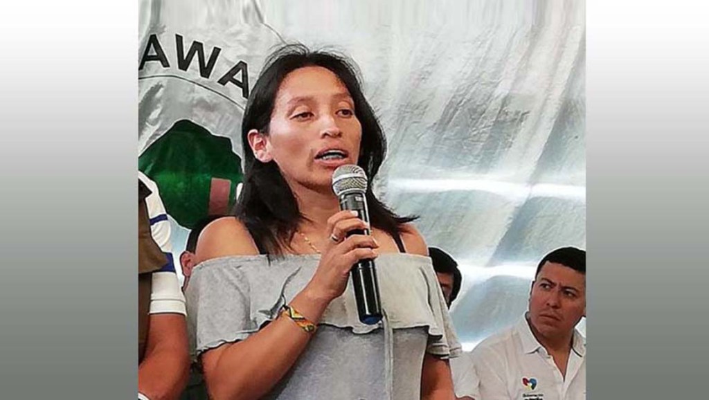 La gobernadora indígena del pueblo awá, Lidia Gómez, fue víctima de un&nbsp;atentado