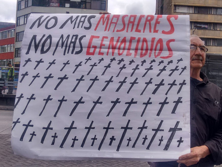 ¡Por Dios, detengan el exterminio de los líderes de los Derechos&nbsp;Humanos!