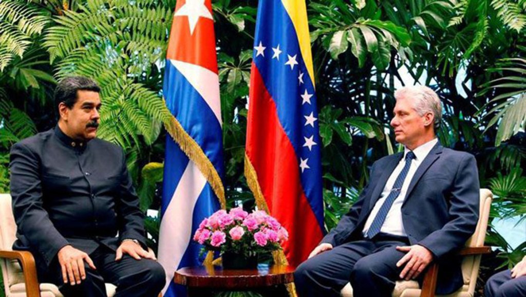 Presidente cubano reitera apoyo al gobierno y pueblo de&nbsp;Venezuela