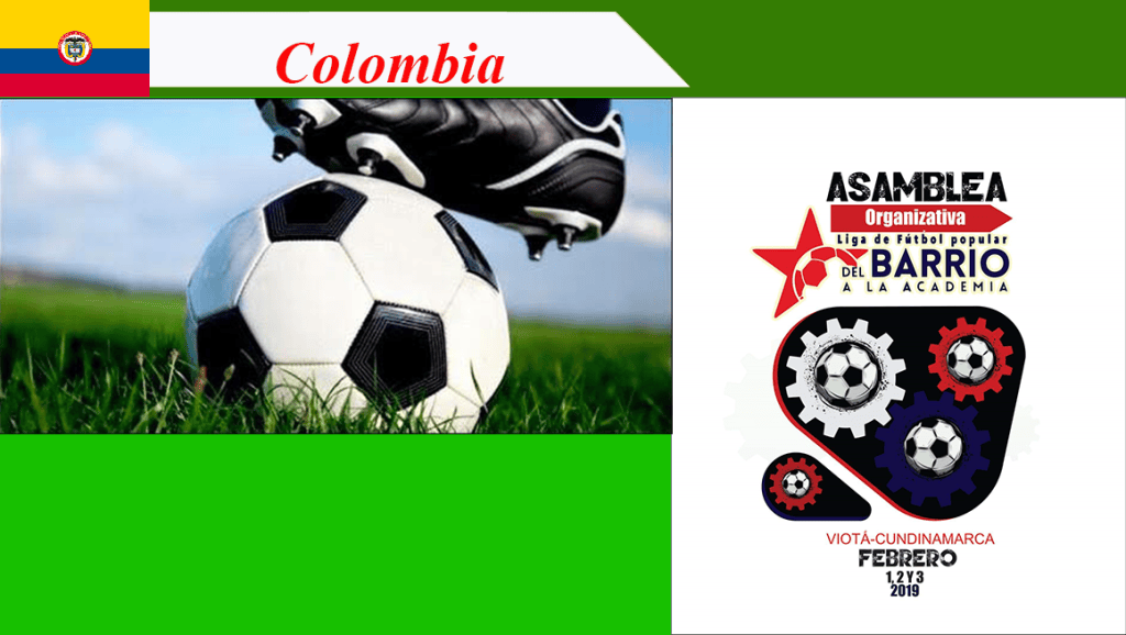 En Colombia la Liga de Futbol Popular celebra su cuarta&nbsp;asamblea