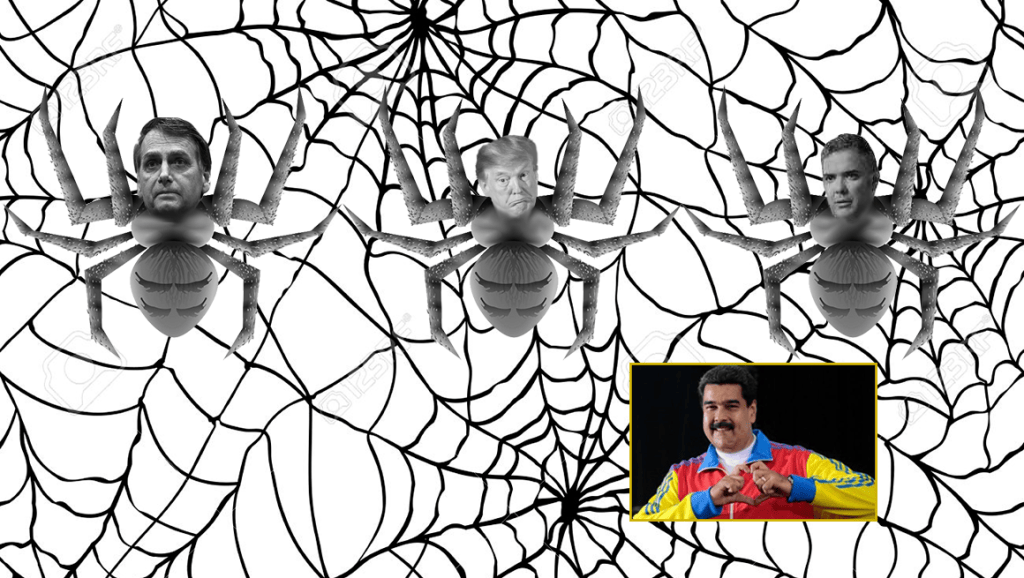 ¿Están EEUU, Colombia y Brasil tejiendo la telaraña para asfixiar a&nbsp;Maduro?