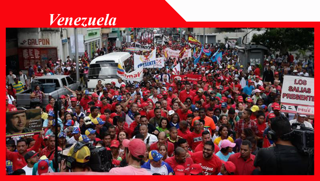Revolucionarios se movilizan este miércoles en defensa de la soberanía&nbsp;nacional