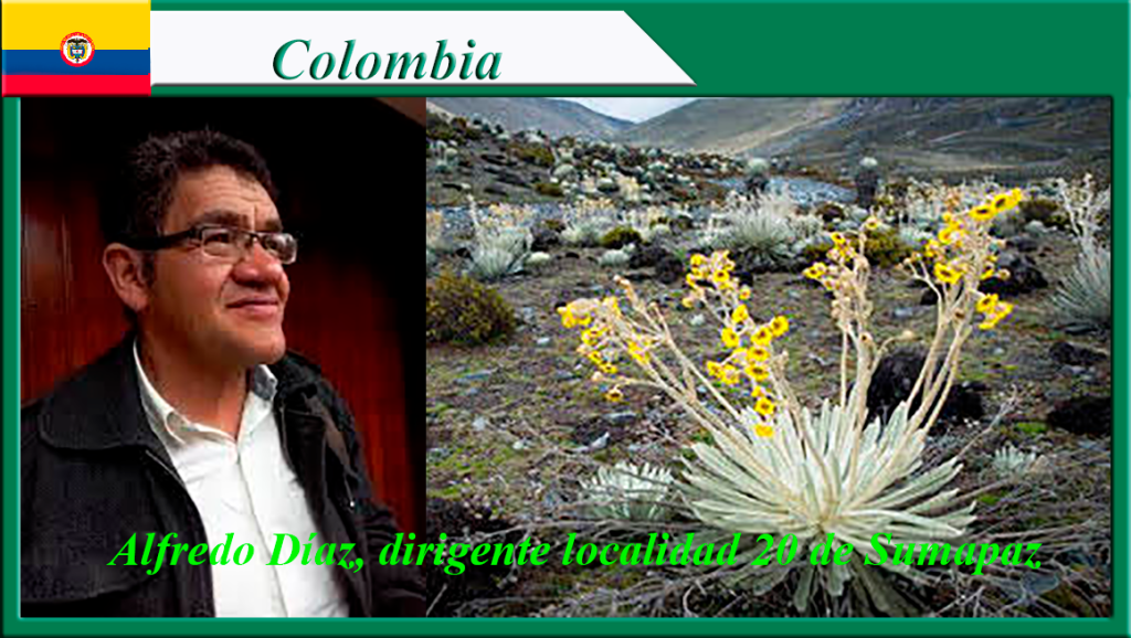 Habla Alfredo Díaz, dirigente campesino del Sumapaz,&nbsp;Bogotá