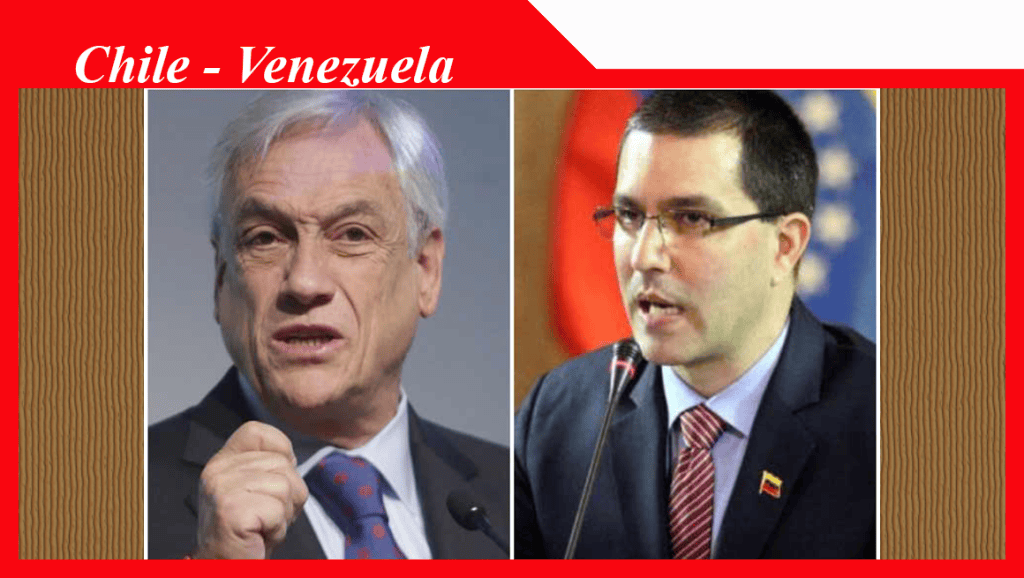 Canciller Arreaza critica subordinación de Chile a política de&nbsp;EE.UU.