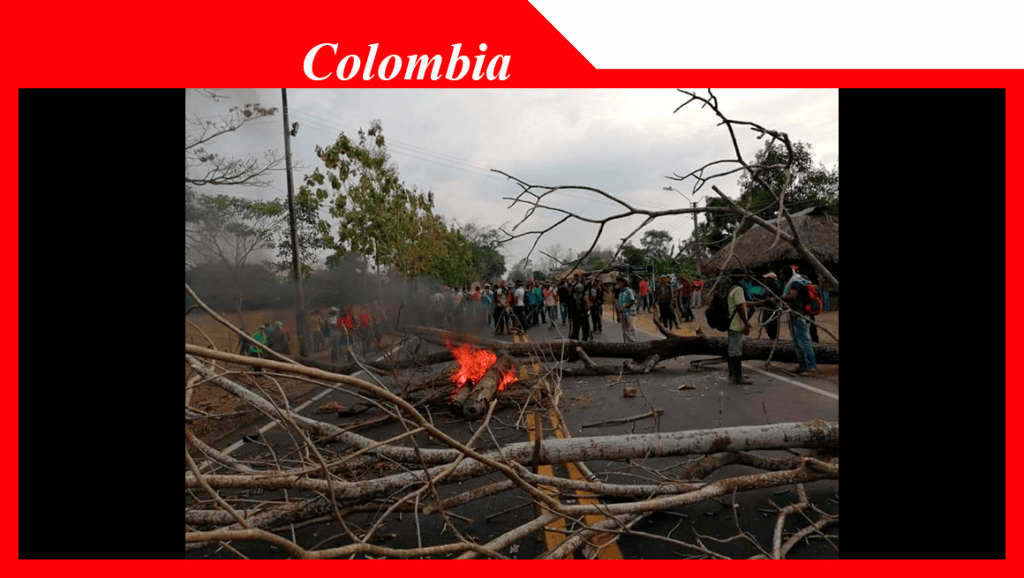 Protestan campesinos del alto Sinú (Córdoba) por incumplimientos del Gobierno&nbsp;Nacional