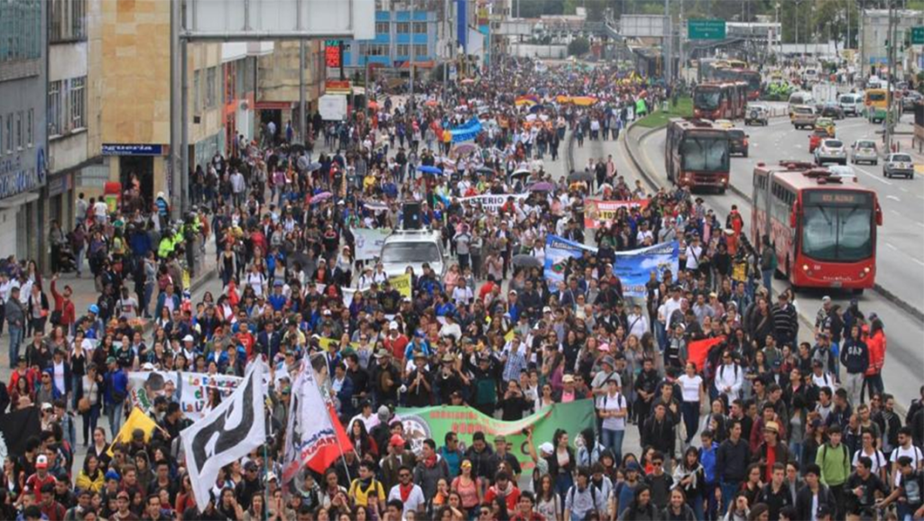 En Colombia, del Paro Nacional del 25 de abril  al  1o. de mayo combativo y&nbsp;unitario