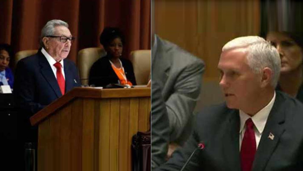 Pence juega al matón de barrio, Cuba afirma que no&nbsp;tiembla