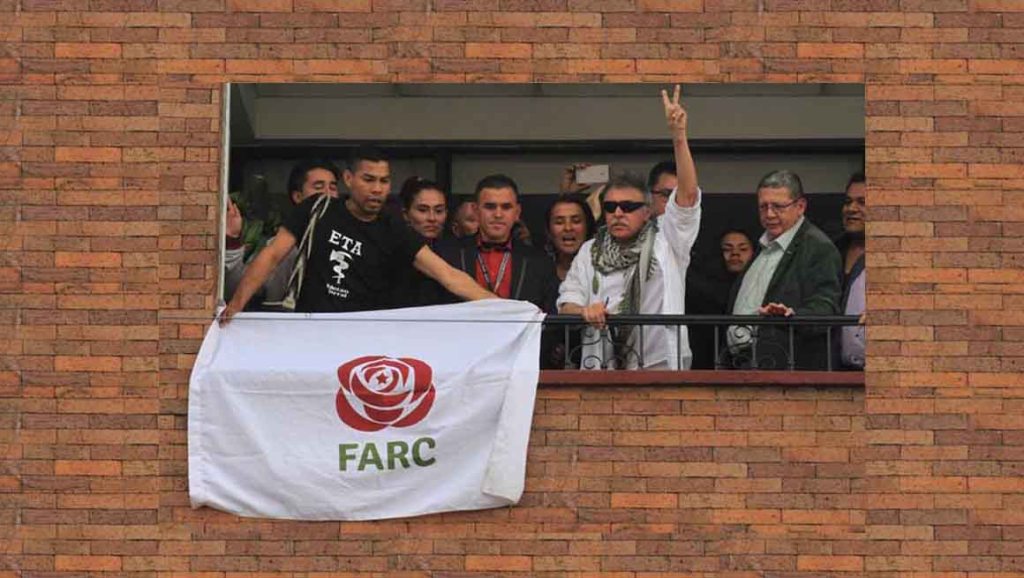 Santrich desde la sede de la FARC: Viva la paz de&nbsp;Colombia