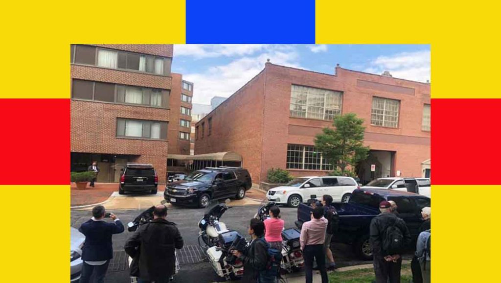 Policía de EE.UU. arresta a activistas en Embajada de&nbsp;Venezuela