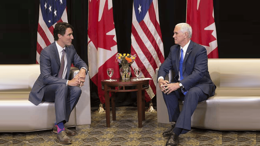 Canadá: Pence y Trudeau discutirán sobre nuevo acuerdo&nbsp;comercial