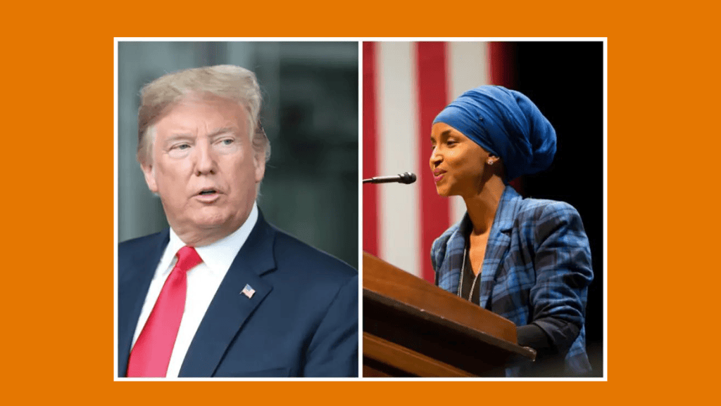 Congresista Ilhan Omar a Trump: “Tus ideas dementes no son&nbsp;bienvenidas”.