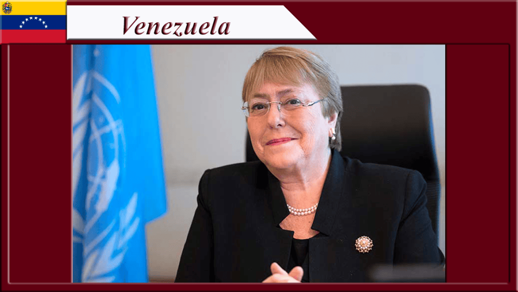 Venezuela recibe visita de alta comisionada de la ONU para&nbsp;DD.HH.