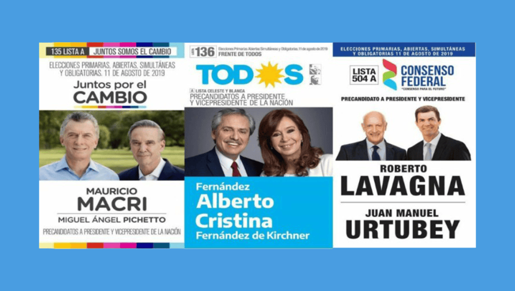 Batalla electoral rumbo a primarias en&nbsp;Argentina