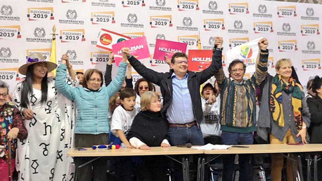 Coalición Colombia Humana- UP –Mais inscribió a Hollman Morris para Alcaldía de&nbsp;Bogota