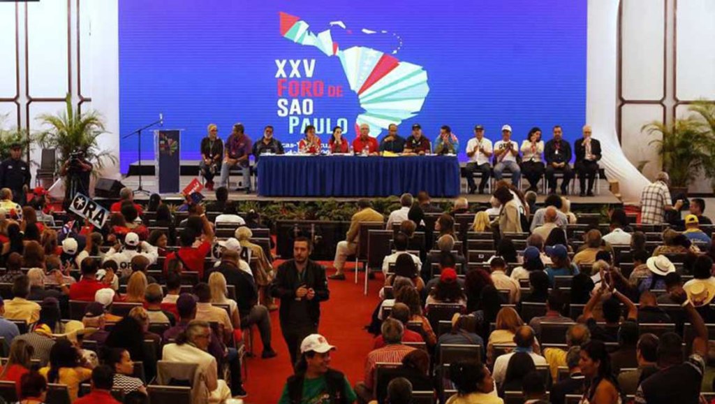 Foro de Sao Paulo llama a preservar la paz en Venezuela y región&nbsp;latinoamericana