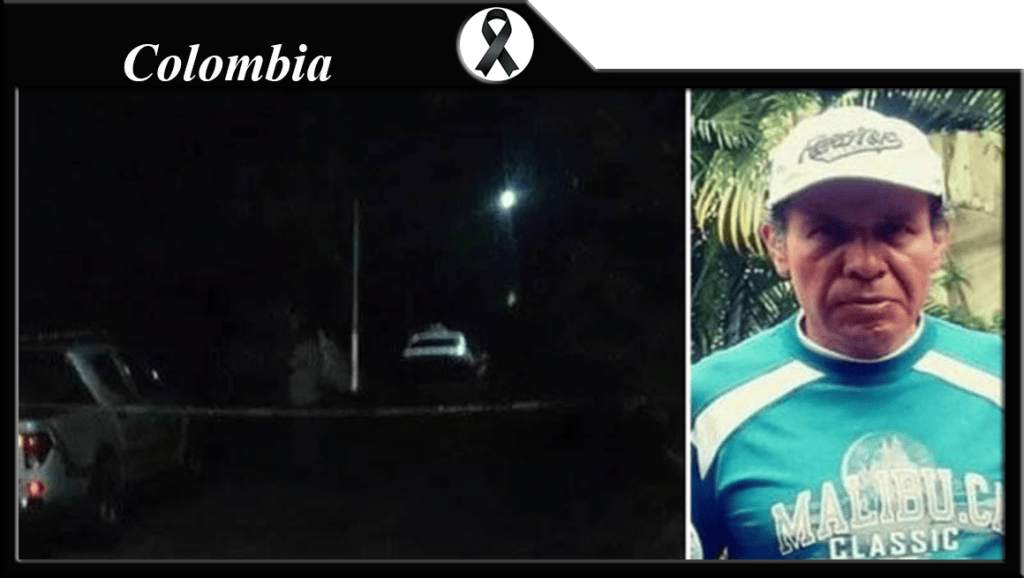 Repudio en Gigante, Huila por crimen de líder social Humberto Díaz&nbsp;T.