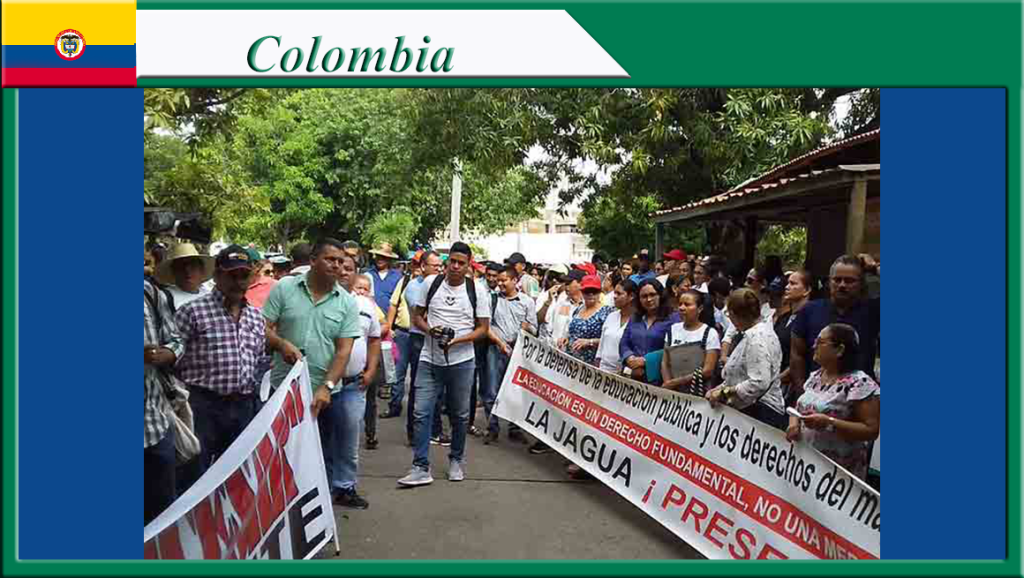 Maestros colombianos demandan un servicio de salud de&nbsp;calidad