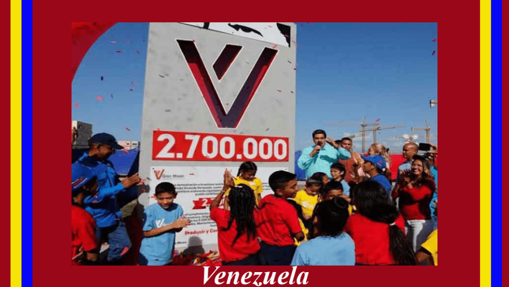 Presidente venezolano entrega vivienda dos millones 700&nbsp;mil